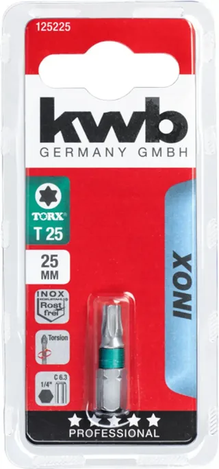 KWB RVS Bit, 25mm, Torx T25 van KWB – productafbeelding 3 van 3