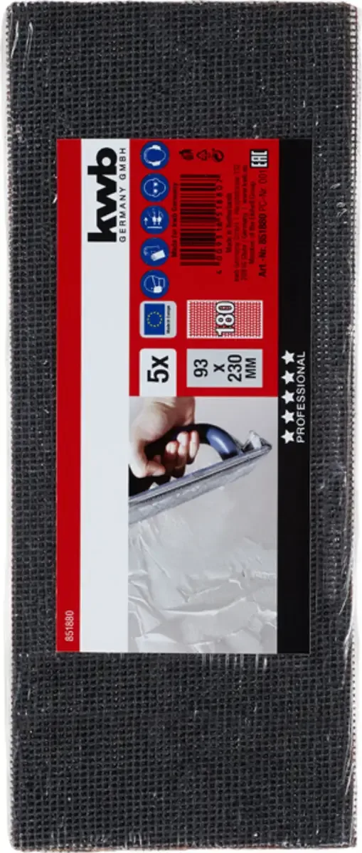 LH-POEV 200KAD-FI-SB 851880 Schleifnetz-Set 5 St. de KWB – image du produit 3 sur 3