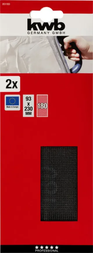 LK-POEV 125KAD-3-SG 851180 Schleifnetz-Set 2 St. de KWB – image du produit 3 sur 3