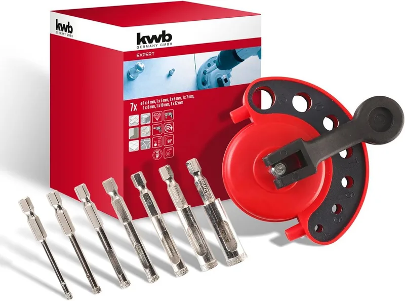 Diamantboorset, 7-Delig van KWB – productafbeelding 1 van 5