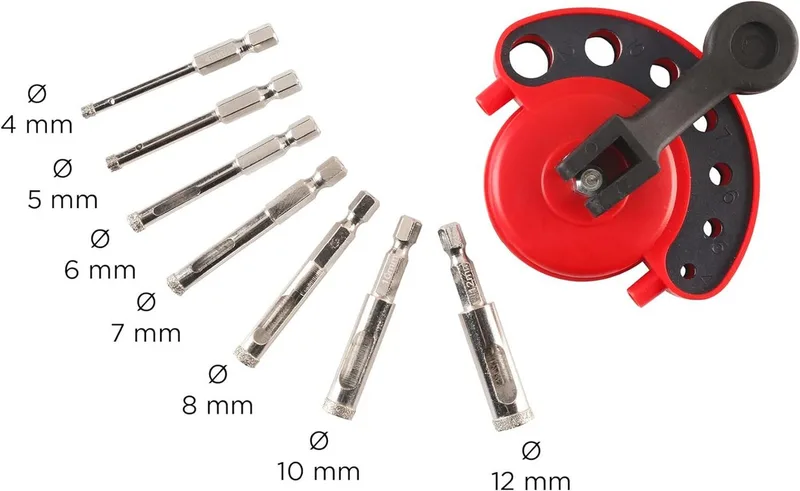 Diamantboorset, 7-Delig van KWB – productafbeelding 4 van 5