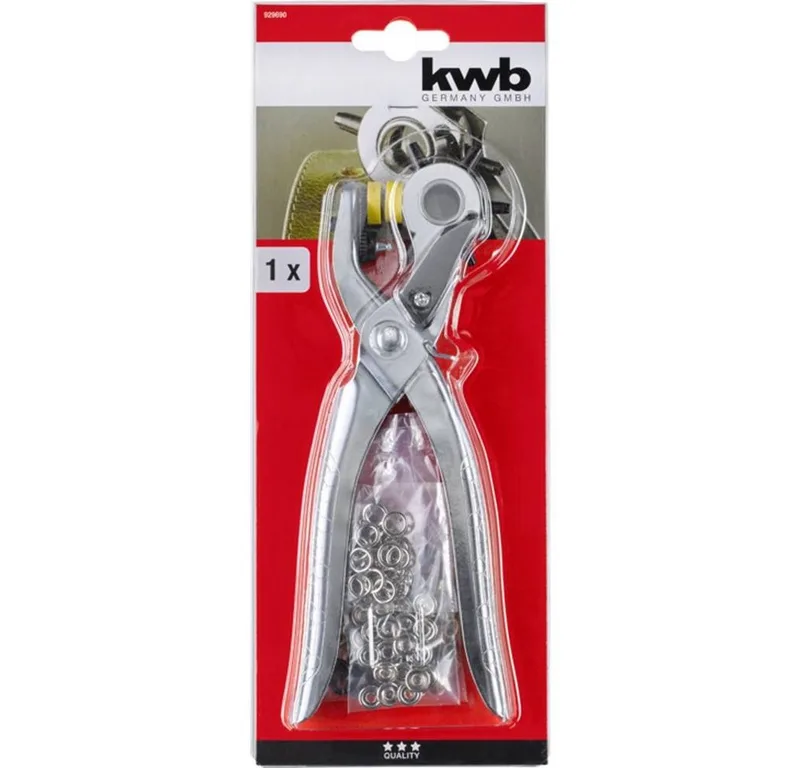 Lochzange KRAFTIXX Lochzange Multifix, Ösenzange, Revolverloch-Zange 929690 von KWB – Produktbild 2 von 3