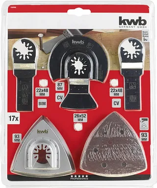 Multi-Tool-Set 17-tlg SB de KWB – image du produit 3 sur 3