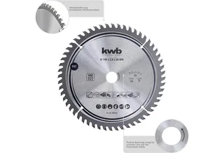 kwb 583568 Lame de scie circulaire 150 x 20 mm 1 pc(s) de KWB – image du produit 3 sur 5