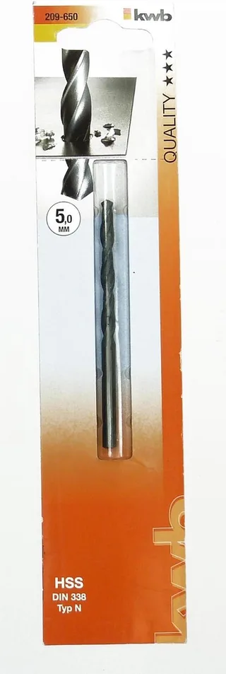Quality *** HSS DIN 338 Typ N Spiraalboor, 5,5 mm (209655) by KWB – product image 1 of 2