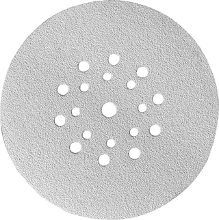 Quick-Stick schuurschijf - voor langnekschuurmachines K 180 225 mm Ø, stearaatcoating, geperforeerd met klittenband von KWB – Produktbild 1 von 3
