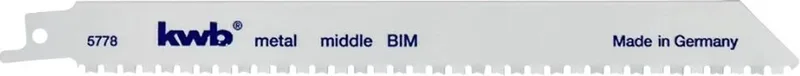 reciprozaagblad Easy cut - 200 mm - Bi-metaal - 577830 - 2 stuks by KWB – product image