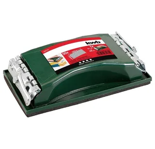 Schleifpapier kwb Profi Handschleifer mit Klemmvorrichtung - Ergonomisches Design, (Set) fra KWB, Rød – produktbillede 1 af 3