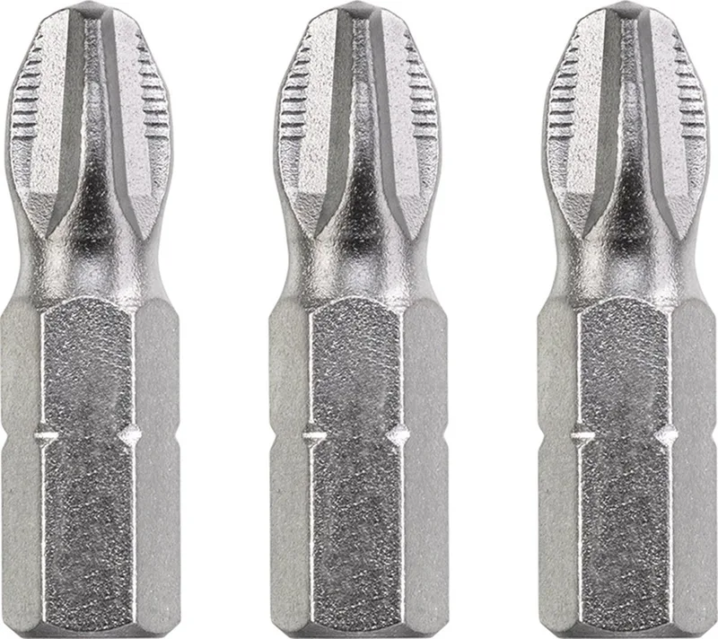 Schroefbit - PH1 - Phillips 1 - 25mm - 3 stuks van KWB – productafbeelding