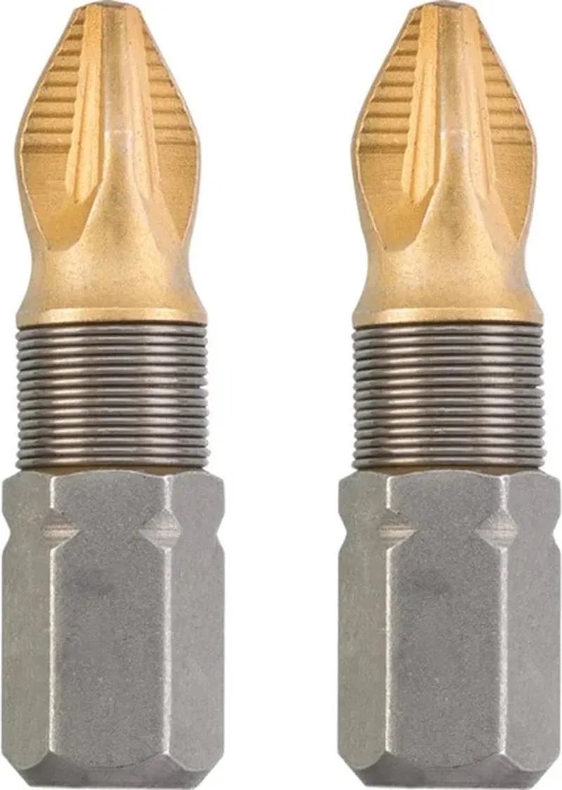 Schroefbit - Titaan - PZ1 - Pozidriv 1 - 25mm - 2 stuks de KWB – image du produit 1 sur 3