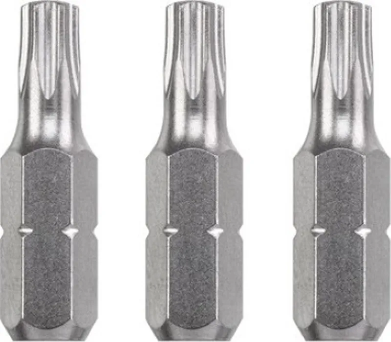 Schroefbit - Torx 20 - T20 - 25mm - 3 stuks van KWB – productafbeelding