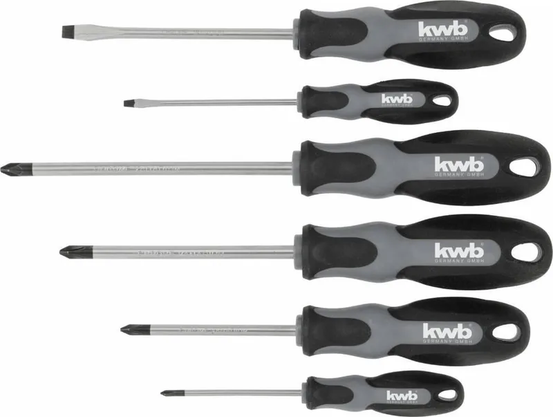 Schroevendraaier set 6-delig 141199 by KWB, Zie omschrijving – product image