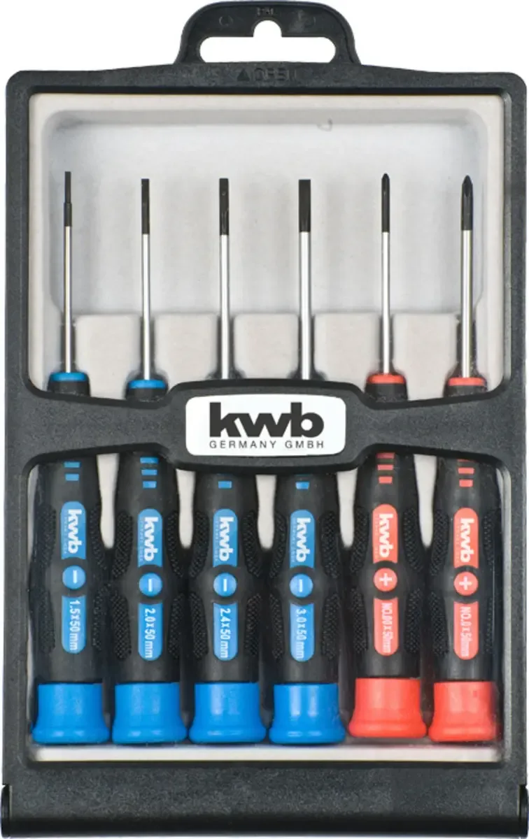 Schroevendraaierset by KWB, Kleurloos – product image 2 of 2