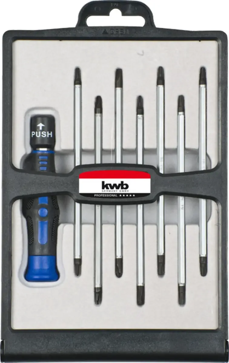 Schroevendraaierset by KWB, Kleurloos – product image 2 of 2