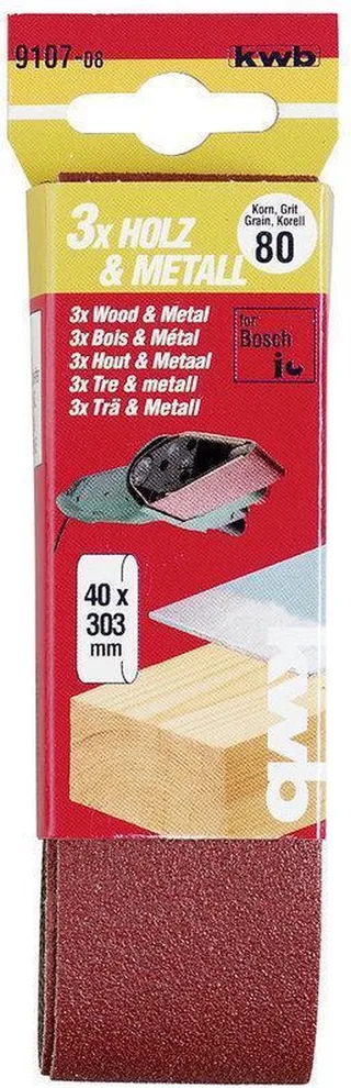 Schuurband 40 x 305 mm, k40 by KWB – product image 1 of 3
