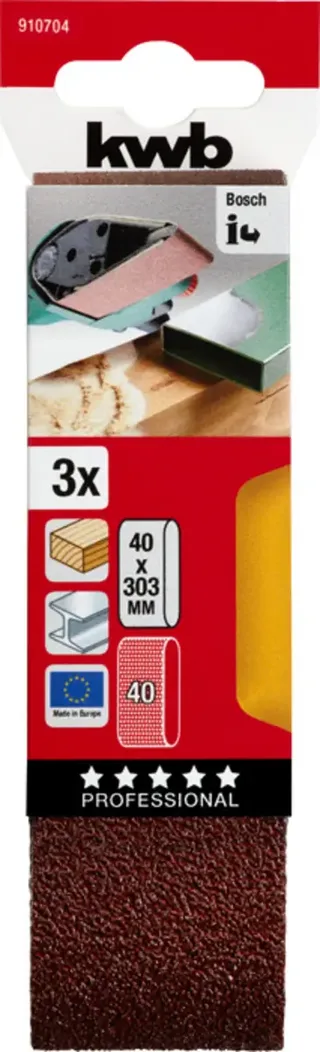 Schuurband 40 x 305 mm, k40 by KWB – product image 3 of 3