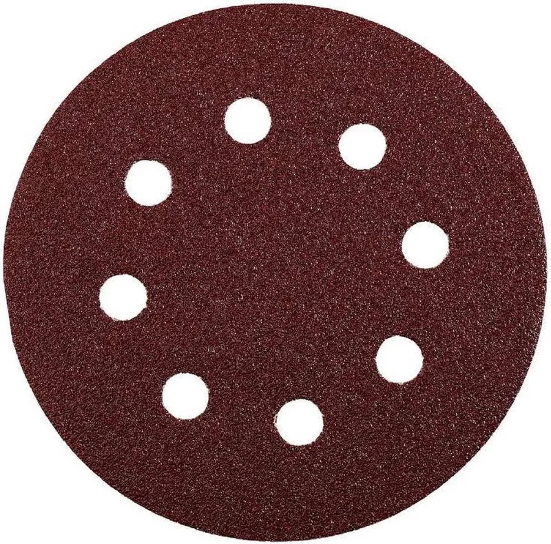 schuurschijf Ø 125 mm - Korrel 80 - Klittenbandhechting - 491908 - 5 stuks by KWB – product image 1 of 3
