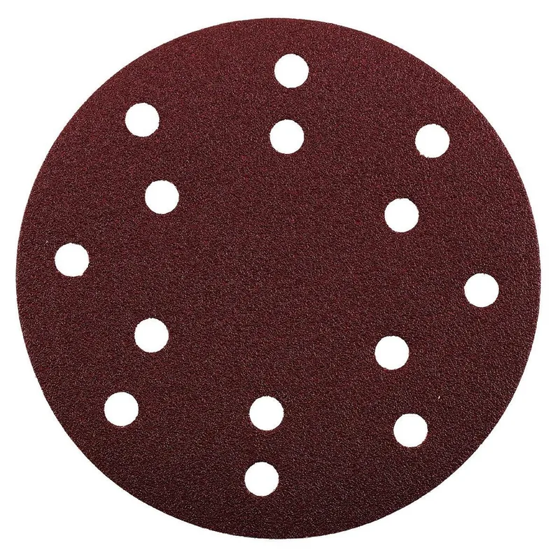 schuurschijven 150mm |hout en metaal | 30 stuks in verpakking | korrel 60, 120 en 180 de KWB – image du produit 1 sur 3