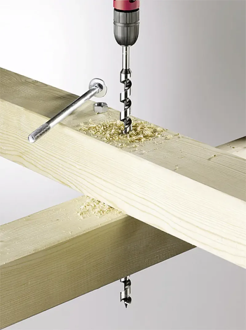 kwb 042230 Schlangenbohrer 1 Stück 30 mm Gesamtlänge 235 mm Sechskant 1 St. von KWB – Produktbild 2 von 3