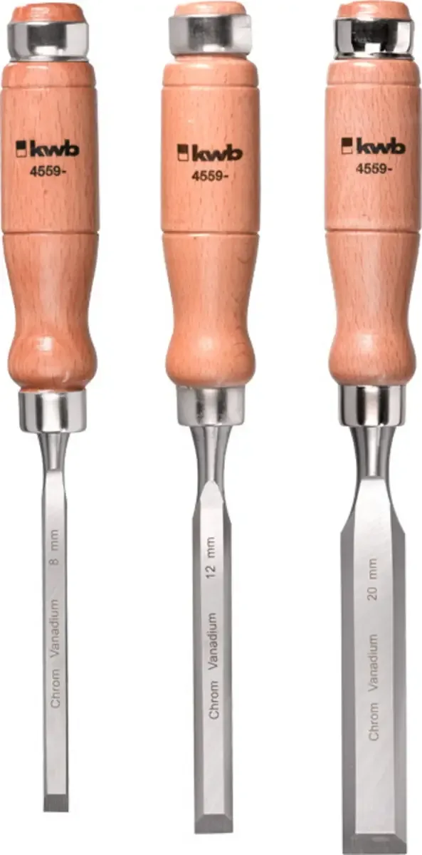 Stechbeitel-Satz, 3-tlg. kwb 455900 by KWB – product image