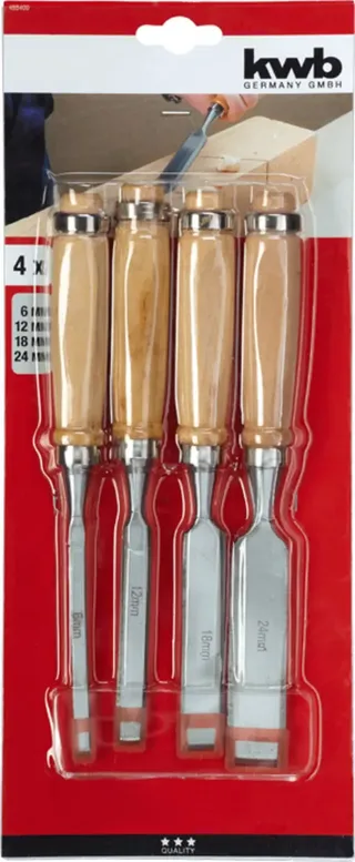 kwb 455400 Stämjärnsats, 4-delars von KWB – Produktbild 3 von 3