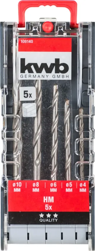 Steenboor Set, 5 stuks. - 109140 by KWB – product image 2 of 2