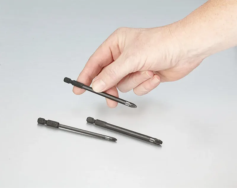 torsie bitset - Pozidriv PZ1, 2 en 3 - Lengte 100 mm - Hoge torsieweerstand - 123140 von KWB – Produktbild 2 von 3