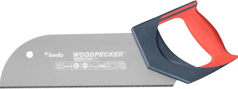 Trek- kap- en verstekzaag - 320 mm - Geharde tanden von KWB – Produktbild 1 von 3