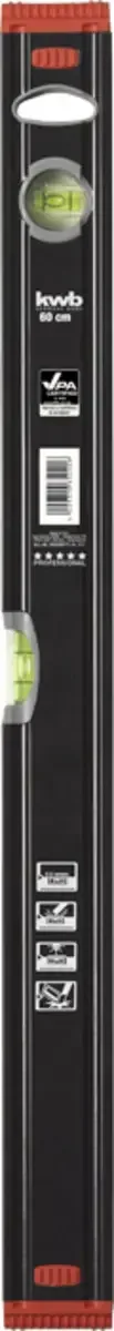 Waterpas Aluminium - 60 cm från KWB, Blå – produktbild 3 av 3
