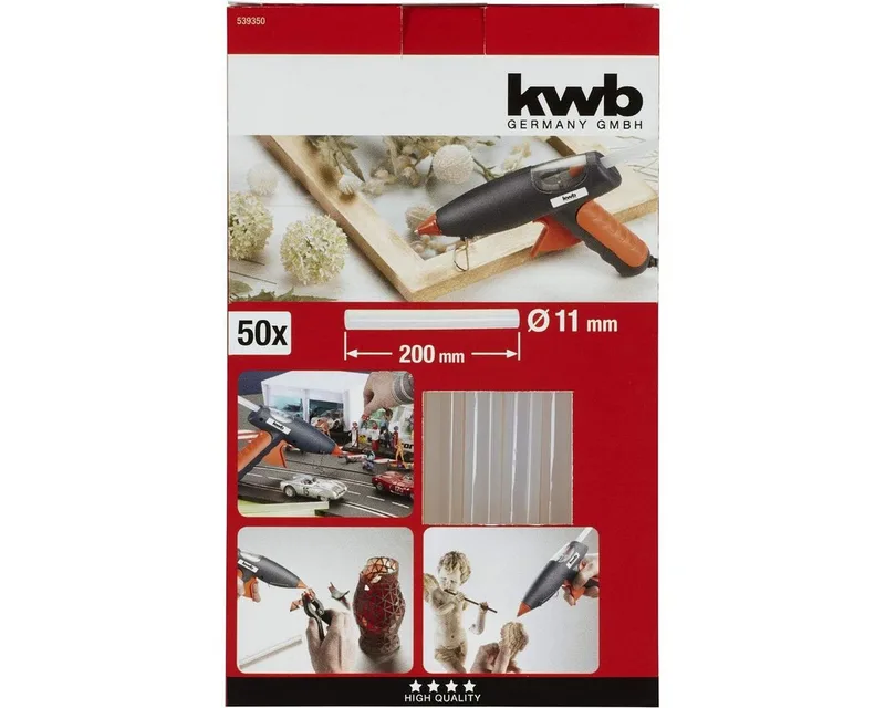 Werkzeugset 50-Klebesticks 11 x 200 mm SB, 5393-50 Klebesticks von KWB – Produktbild 4 von 5