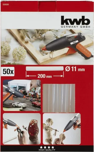 Werkzeugset 50-Klebesticks 11 x 200 mm SB, 5393-50 Klebesticks von KWB – Produktbild 3 von 5