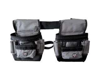 Werkzeugset Gürtelt. 2tlg., m. Nyl.Gürt., Werkzeug-Tasche (2-teilig, mit Nylon-Gürtel), 19 x 8.5 x 21 cm de KWB – image du produit 2 sur 5