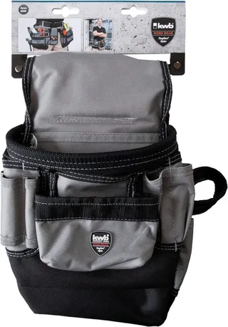 Werkzeugset Gürtelt. 2tlg., m. Nyl.Gürt., Werkzeug-Tasche (2-teilig, mit Nylon-Gürtel), 19 x 8.5 x 21 cm de KWB – image du produit 3 sur 5