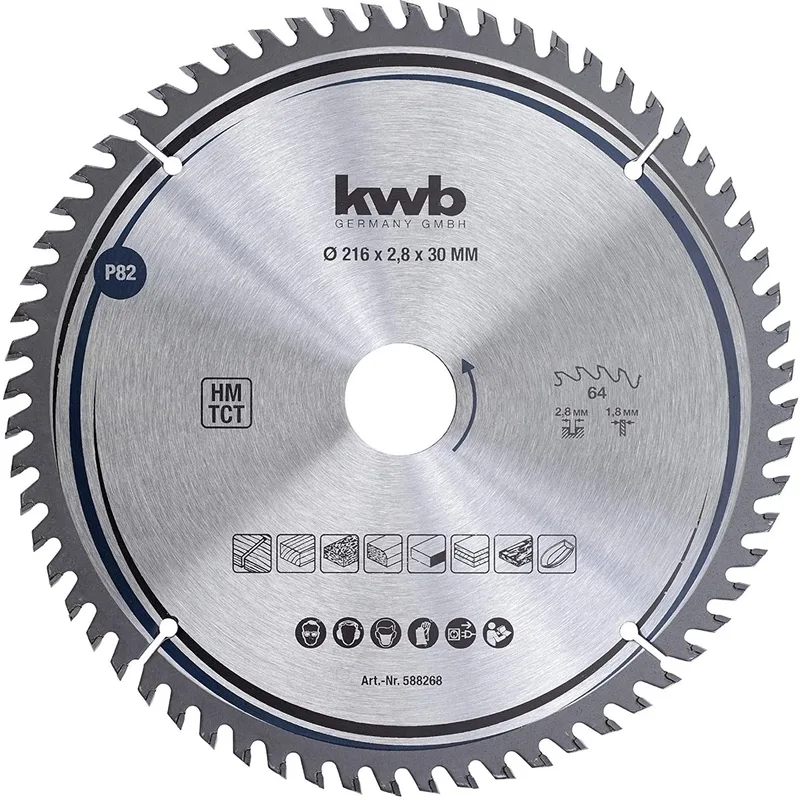 zaagblad 216x30 mm 64 Tands by KWB – product image 1 of 2