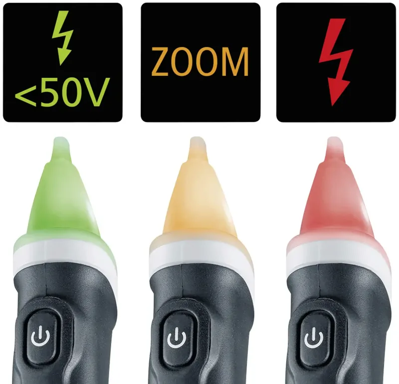 AC-tiveFinder XP Spanningszoeker - CAT IV 1000V - IP67 - AC 12-1000V de Laserliner, Gris, Noir – image du produit 2 sur 2