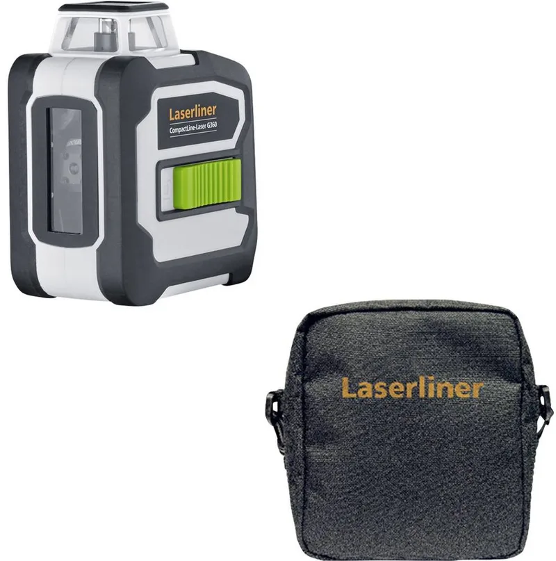 CompactLine-Laser G360 Kruislijnlaser Incl. tas Reikwijdte (max.): 30 m de Laserliner, Kleurloos – image du produit