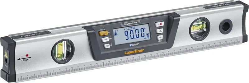 DigiLevel Pro 40 081.270A Digitale Wasserwaage kalibriert (ISO) mit Magnet 400 mm 90 ° 0.5 mm/m de Laserliner – image du produit
