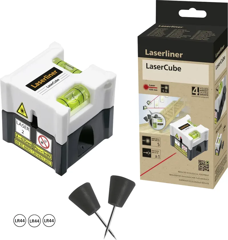 LaserCube Linienlaser Reichweite (max.): 5 m de Laserliner – image du produit