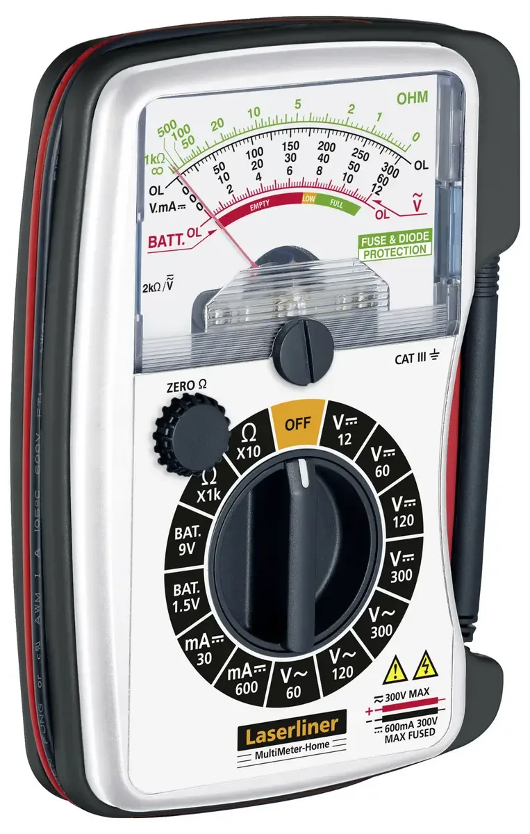 MultiMeter-Home Multimeter de Laserliner, Kleurloos – image du produit 3 sur 3