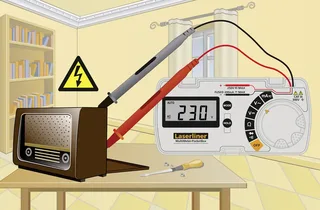 MultiMeter-PocketBox Multimeter by Laserliner, Kleurloos – product image 2 of 3