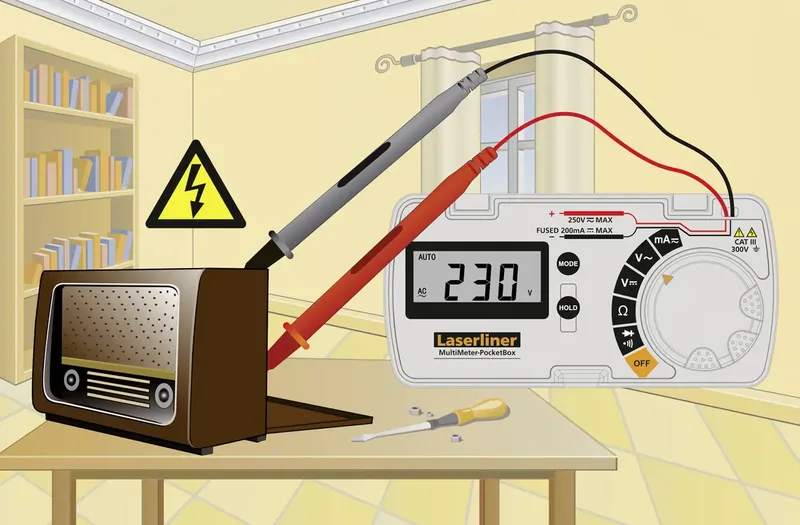 MultiMeter-PocketBox Multimeter by Laserliner, Kleurloos – product image 2 of 3