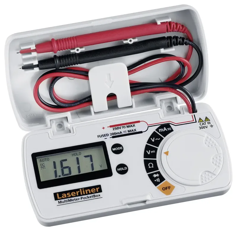 MultiMeter-PocketBox Multimeter by Laserliner, Kleurloos – product image 3 of 3