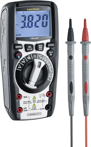 MultiMeter XP Hand-Multimeter digital Durchgangsprüfung, Kapazitätsmessung, LoZ, Momentanwertspeicher CAT III 1000 V, CAT IV 600 V Anzeige (Counts) by Laserliner – product image 1 of 2