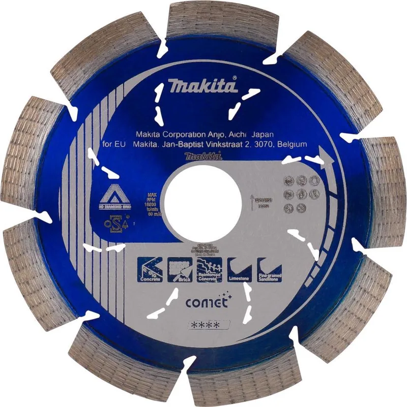 115 x 22,23 x 2,2 mm Diamantschijf - B-12762 van Makita – productafbeelding