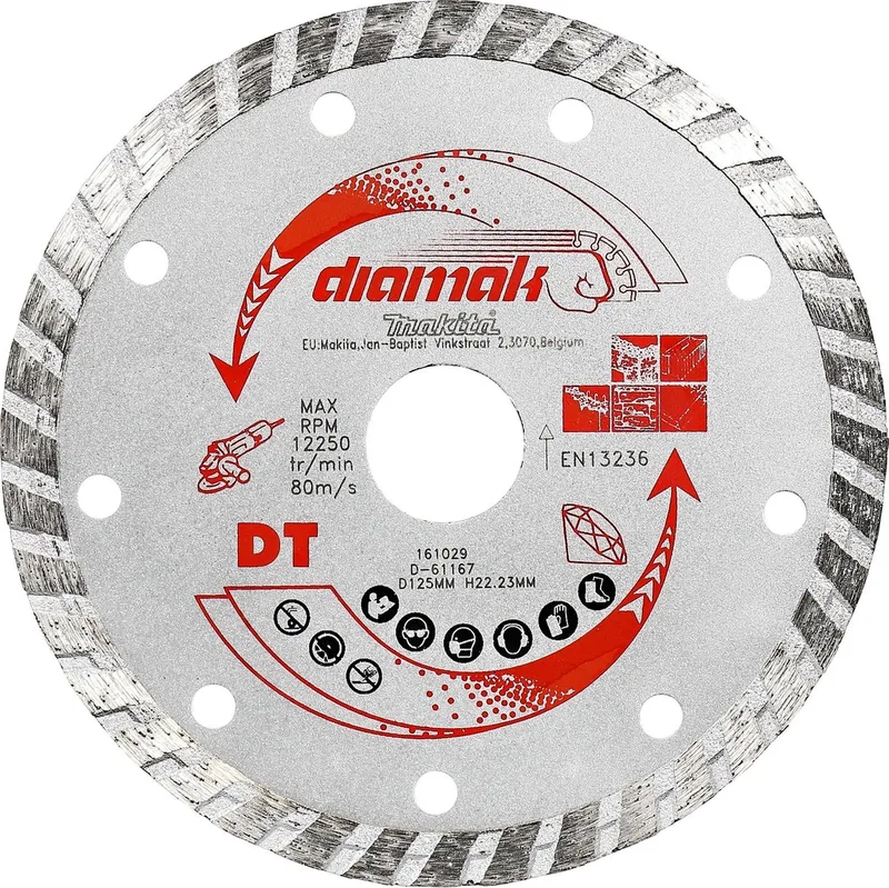 115 x 22,23 x 2,2 mm Diamantschijf - D-61151 de Makita – image du produit