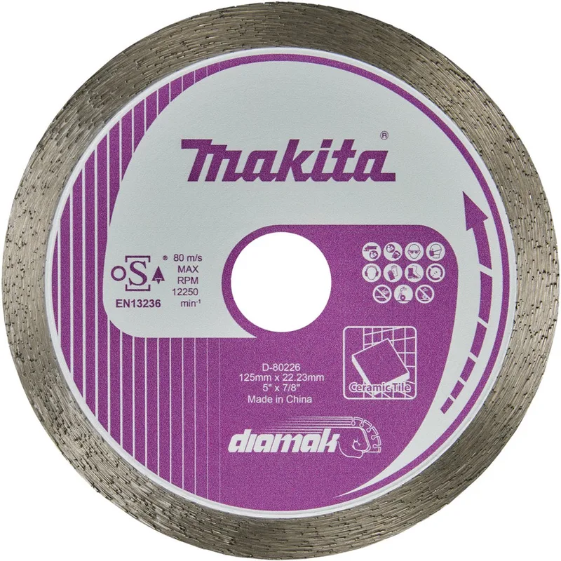 125 x 22,23 x 1,8 mm Diamantschijf - D-80226 by Makita – product image