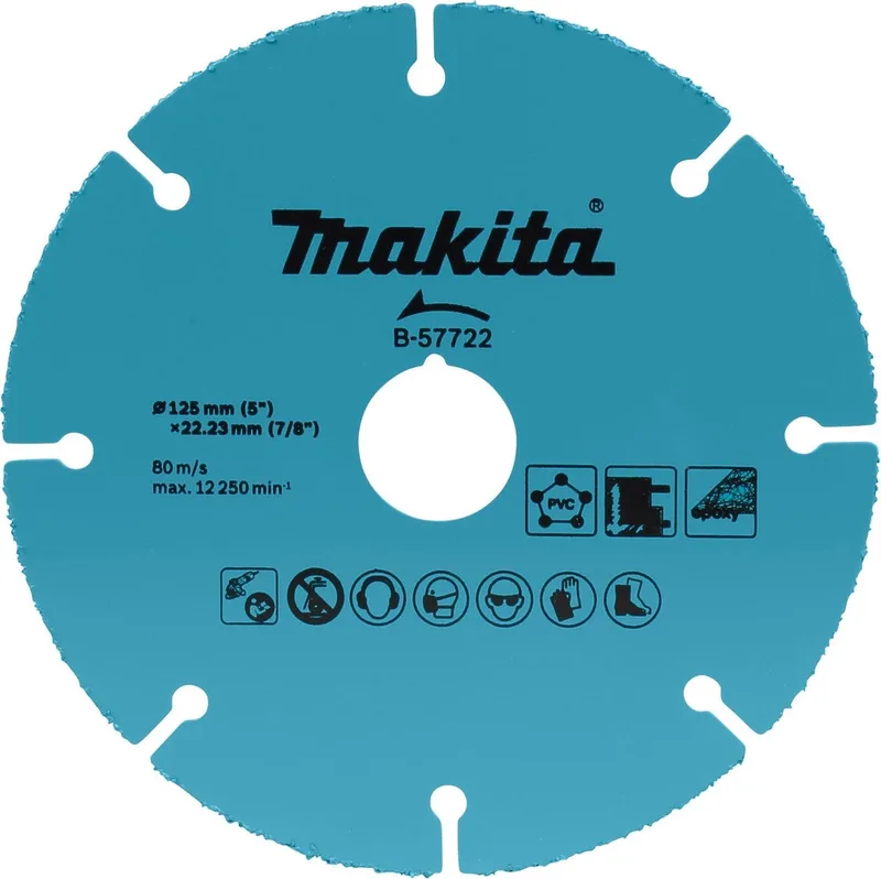 125x22,23x2,0mm Doorslijpschijf - B-57722 by Makita – product image