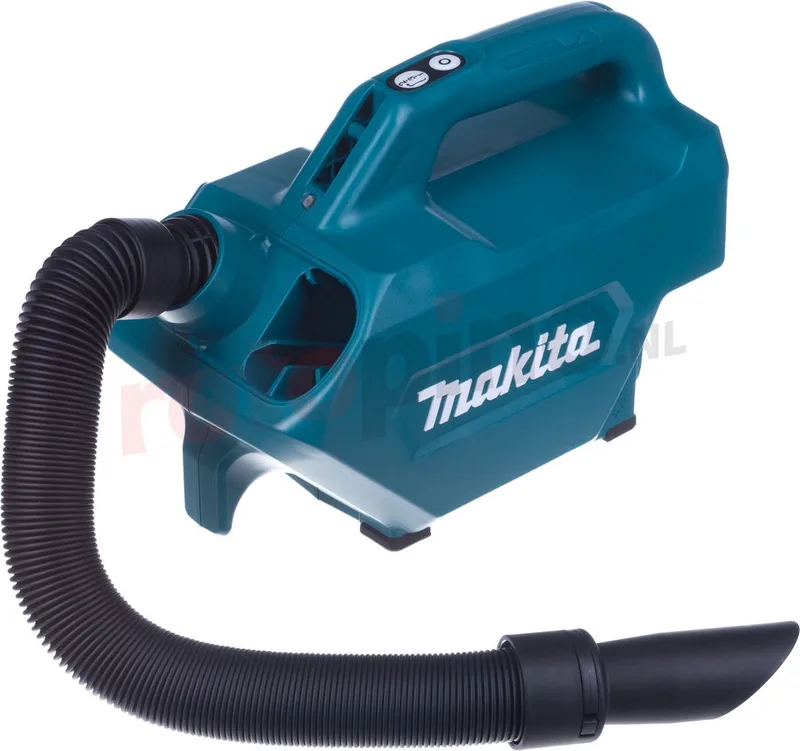 12V CXT stofzuiger/bladblazer 46 mbar (Alleen machine) by Makita, Turquoise – product image