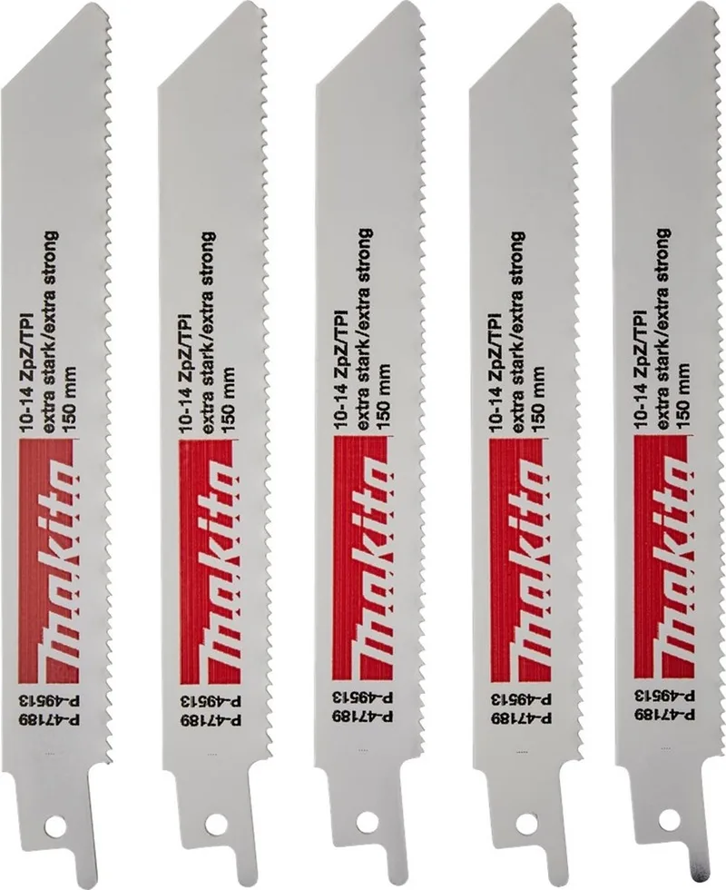 150mm Reciprozaagblad Hout/Staal - P-49513 by Makita – product image