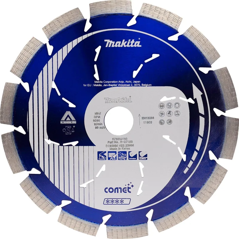 180 x 22,23 x 2,2 mm Diamantschijf - B-27193 de Makita – image du produit